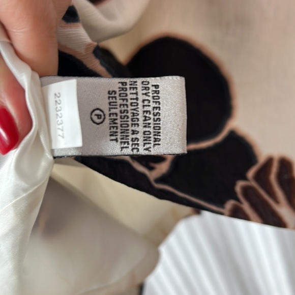 Tibi collared button up printed sleeveless dress - Picture 8 of 8